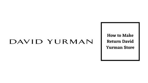 david yurman return policy
